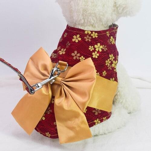 Dog Harness Vest Pet Dog Leash Lead Chest Strap Cat Puppy Yorkshire Poodle Shih Tzu Bichon Pug French Bulldog Clothes Dropship