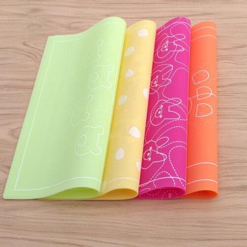 Silicone Baking Mat Cartoon Animal Swiss roll Cake Mold Pastry Tools Cookies Bread Baking Pads Sheets Bake Pans