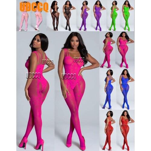 Sexy costumes Mesh Fish Net Bodystockings Lingerie Babydoll dress Underwear costumes Teddies Stripper Cosplay Bodysuits Wedding