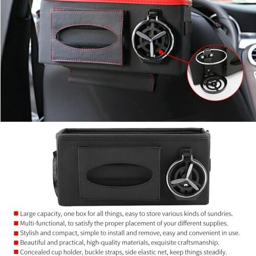 1PC Car Storage Bag Universal Box Back Seat Bag Organizer Pouch Backseat Holder Pockets Car-Styling Protector Auto Accessories