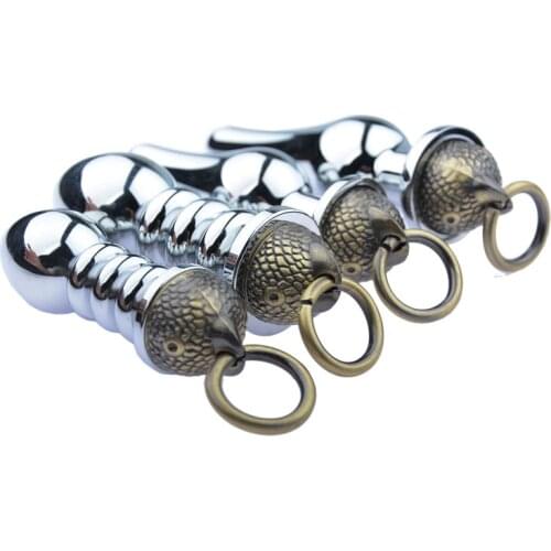 12 Style Metal Pull Ring Anal Toys Sex Toys For Man/Woman Gay Sex Toys Anal Masturbator Massager G Spot Anal Dildo Dilator