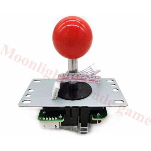 2 PCS Copy Sanwa 5Pin 8Way Joystick With Circuit Board For Arcade Game Console High Quality Multi Color Red Blue Yellow Green