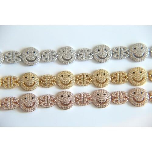 2017 summer luxury jewelry promotion wish you happy everyday 3 color best family friendship gift women nice gold color bracelet