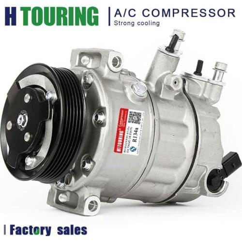 CAR AC Compressor For VW Passat Jetta CC Golf 7 2.0L Audi A3 A5 5K0820803A 5QD820803B 1K0260859F 2E0820803A 5C0820803C 6QD820803