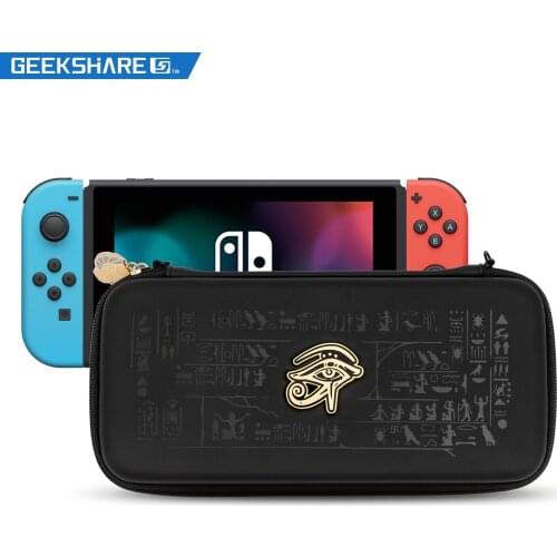 Geekshare Pharaoh Egypt Storage Bag Mysterious Protables For Nintend Switch Strap Travel Carrying Case for Nintendo Switch