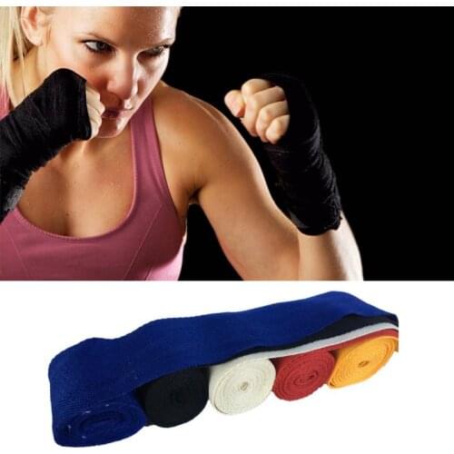Cotton 2.5m Boxing Bandages Tied Hands Fighting Wraps For Boxing Bandages Wrap Wrist Guard Sports Safety Tied Hand Straps
