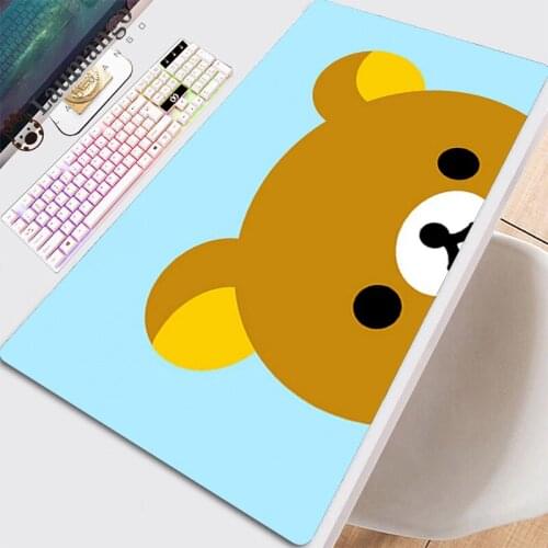 Mausepad Gaming Mouse Mat Mause Pads Gamer Deskpad Anime Mousepad Deskmat Mouse For Computer Diy Table Pads Kawaii Korilakkuma