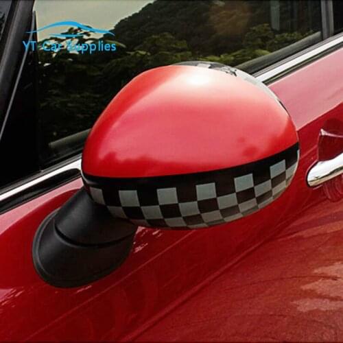 2pcs Car Accessories Exterior Rearview Mirror Cover Shell For MINI COOPER F54 F55 F56 F57 F60 Car Rearview Mirror Decorat Cover
