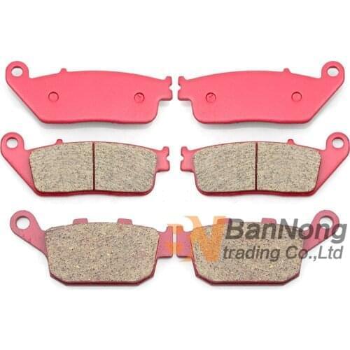 Motorcycle Front Rear Brake Pads For HONDA CBR250RR MC22 CB400SF Superfour CB400 Four NC36 CBR400RR NC23 NC29 CBR600 FAB