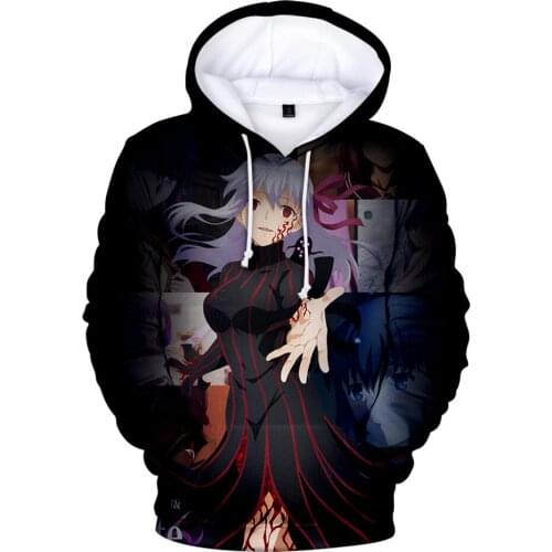 New Print 3-16 Years kids Hoodies Fate Stay Night Heavens Feel Iii.spring Song 3D Sweatshirts Popular Boys/Girl Tops Oversize