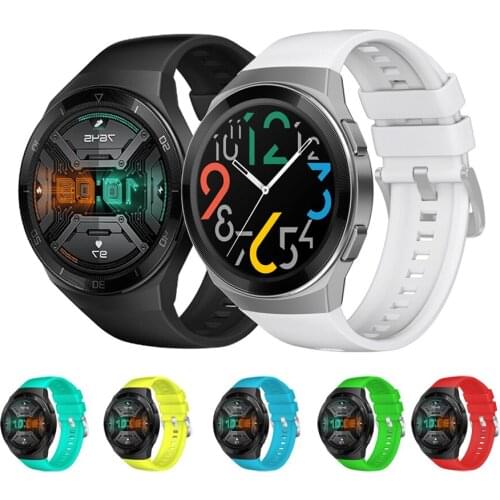 Watch Band for Huawei Watch GT2e Silicone Replacement Strap Bracelet for Huawei GT 2e Smart Watch Wristband Accessories