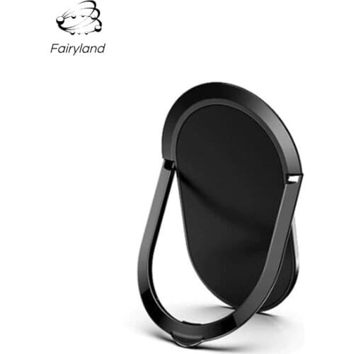 Fairyland Phone Support Holder Ultra-thin Magnetic Car Ring Bracket Mobile Phone Desktop Stand Creative Phone Accessory Gift