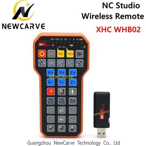 Nc Studio USB Wireless Remote Handle Weihong DSP Control Handle For CNC Engraving Cutting Machine XHC WHB02 NEWCARVE