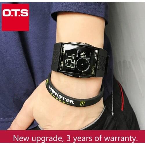 Night light waterproof multi function electronic watch for male and female teenager student Watch