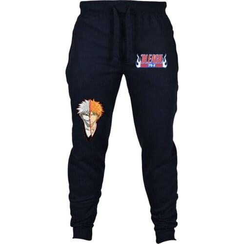 Japan anime bleach pants Mens Casual Trousers Joggers Pants Men Autumn Winter Sweatpants Sport Pants Tracksuit Cosplay Costumes