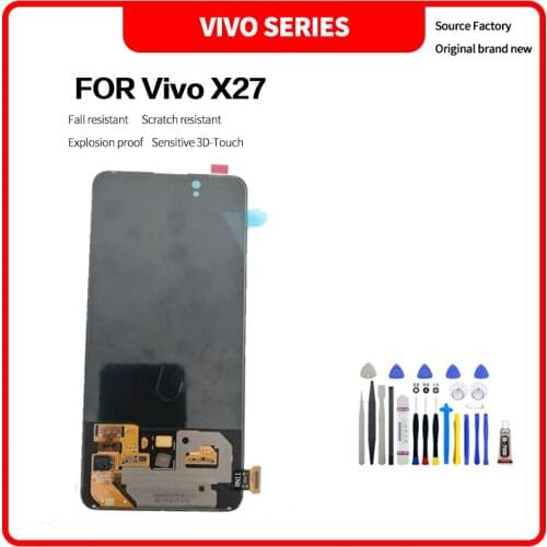 For VIVO X27 LCD Display Touch Screen Digitizer Assembly For VIVO X27 lcd Replacement Screen With Free Tools