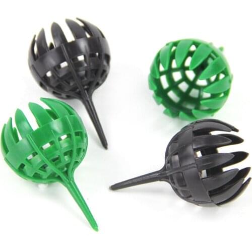 10 Pcs Fertilizer Box Bonsai Tool Fertilizer Cover Basket Box Dome Case Plastic Plant Bug Portable Nursery Pots