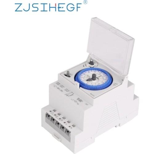 24 Hours 3-Module Time Switch SUL 181d Analog Segment Mechanical DIN RAIL With Power Reserve