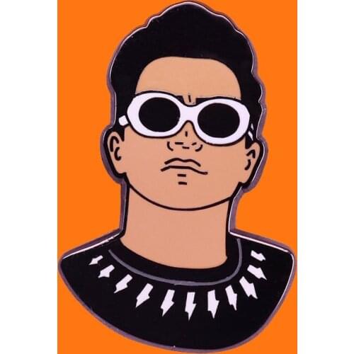 TV Show David Rose Schitts Creek Enamel Pins Funny Metal Cartoon Brooch Backpack Hat Bag Collar Lapel Badges Fashion Jewelry