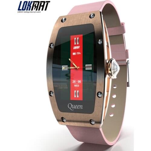 LOKMAT Smart Bracelet Sleep Monitoring Messages Reminder Fitness Tracker Waterproof Watches Women for Android IOS