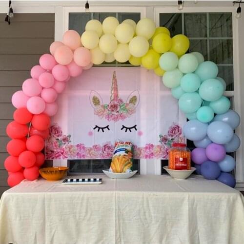 Table Balloon Arch Balloons Arch Garland Kit Birthday Party Decoration Wedding Baby Shower Party Supplies Balloon Stand Decor