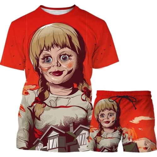 2021 New Summer Brand 3d Printing Mens T-shirt Shorts Suit Mens Sportswear Sportswear O-neck Short-sleeved Mens Clothing Suit