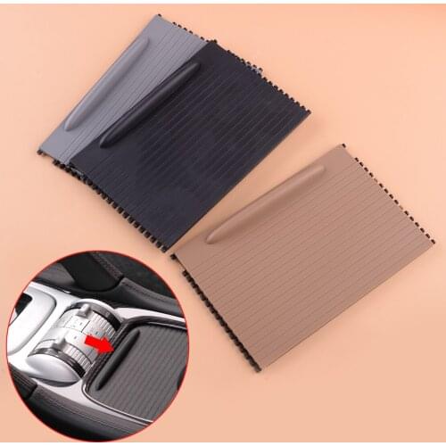 Beler Front 7L5862531 Center Console Cup Holder Roller Blind Cover Fit For Porsche Cayenne 2003-2005 2006 2007 2008 2009 2010