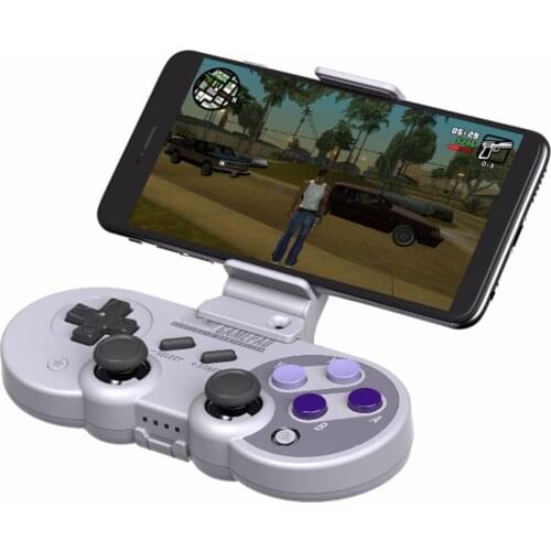 Smartphone Clip Extender Stand Holder for 8Bitdo SN30 Pro SF30 Pro Bluetooth Gamepad Handheld Game Console Accessories Holder