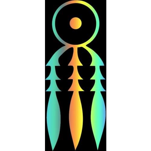 S51668# Various Sizes/Colors Car Stickers Vinyl Decal Dream Catcher Motorcycle Decorative Accessories Creative