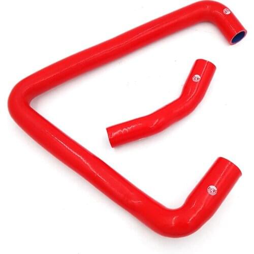 Silicone Radiator Hose For Nissan 300ZX Twin Turbo Z32 Fairlady VG30DET 89-00 (2PCS) red/blue/black