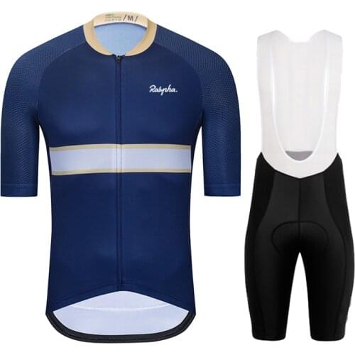 Ralvpha Cycling jersey Set Bike Jersey Bib Shorts Suits Road Mountain MTB Bicycle Clothes Maillot Ropa Ciclismo Cycling Tops