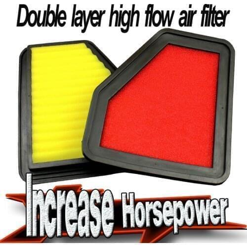 High flow air filter Improve horsepower for 2009-2017 Lotus Evora 3.5 , 2013-2017 Lotus Exige 3.5L