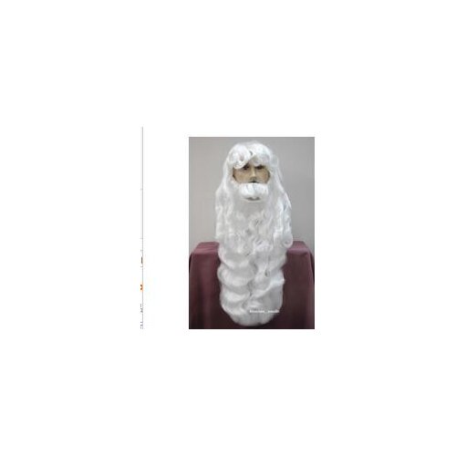 Gray heat resistant Women Ladies parrucca parrucche year Christmas santa white perucas Costum hair queen Les cheveux perruque