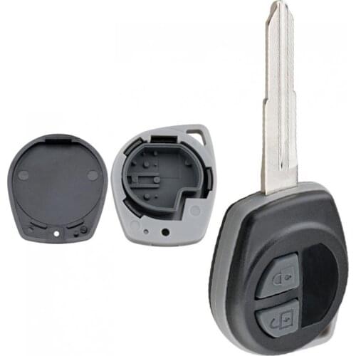 2 Buttons Car Auto Key Fob Case Shell Replacement Remote Cover Fit for SUZUKI Vitara Swift Ignis SX4 Liana AP