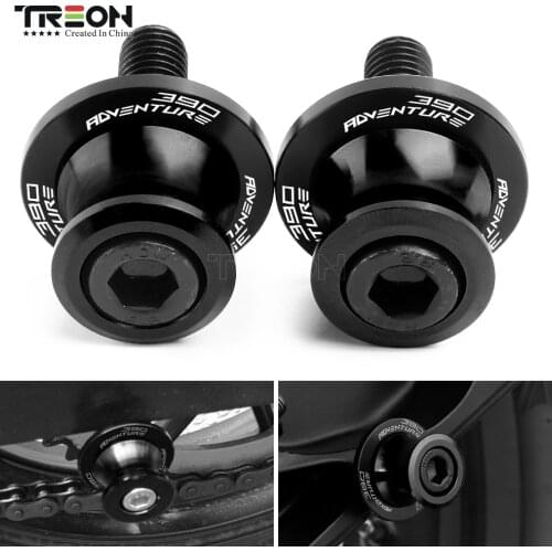390 ADV Adventure LOGO 2020 2021 Motorcycle CNC Swingarm Spools Slider Stand Screws Slider Protector 390 Adventure Accessories