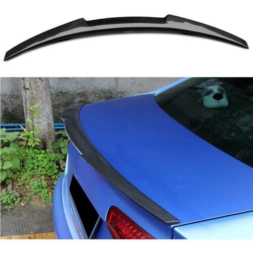 Car For Audi A4 B8.5 2013 2014 2015 2016 Carbon Fiber Rear Trunk Spoiler Boot Wing M4 Style