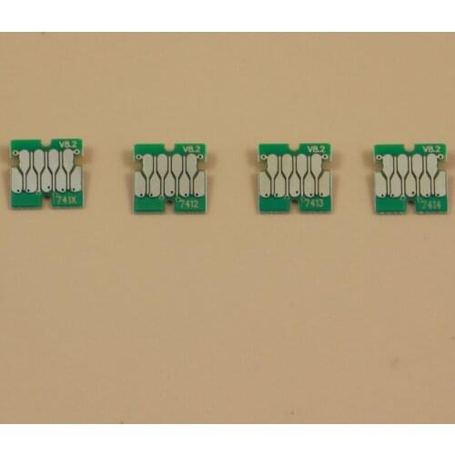 Free shipping !! 20pcs/lot Stable One time Cartridge chip for Epson SureColor F6200 F7200 F9200 F6270 F7270 F9270 chip HDK C M Y