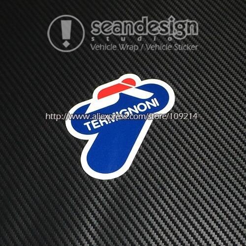 Hot sale Termignoni helmet motorcycle stickers Decal PVC 03