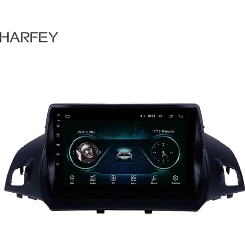 Harfey Android 8.1 9 inch HD GPS car Radio for 2013 2014 2015 2016 Ford Escape with WIFI AUX support Backup camera Carplay SWC