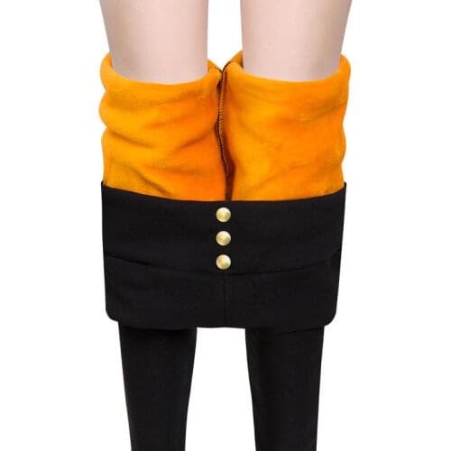 Idopy Womens Winter Warm Jeans Fleeced Lined Thicken Stretchy Comfy Slim Fit Pencil Pants Trousers For Female