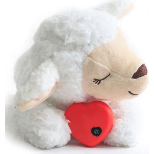 Pet anxiety companion sleep toy Dog interactive plush heartbeat cat toy pet toy