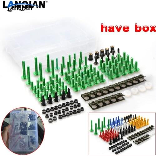 New motorcycle screws pike Bolts fit for Kawasaki ZX-6R ZX-10R ZX-12R ZX-14R ZX-9R ZZR400 600 1200 1400 ER6F 3 colors optional