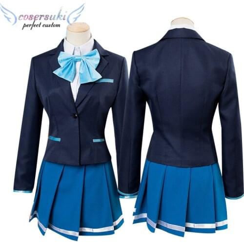 Irozuku Sekai no Ashita kara Tsukishiro Hitomi Cosplay Costumes Cosplay Coat, Perfect Custom for You
