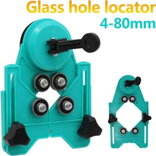 Adjustable Drill Bit Set Ceramic Tile Glass Hole Drill Guide Openings Locator Ceramic Cutter Construction Tools