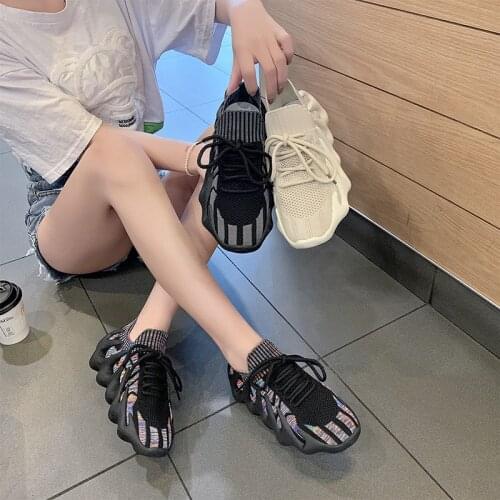 2021 New Trendy Women Casual Sneakers Brand Design Fashion Light Women Running Shoes Street Style Dad Shoes Sport Shoes