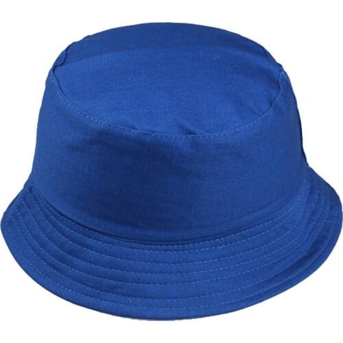 Unisex Solid Fisherman Hat Breathable Casual Wild Sun Protection Cap Outdoors Bucket Hats Sombrero De Pescador #P2