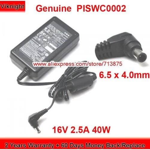 Genuine PISWC0002 40W Charger 16V 2.5A AC Adapter PNLV6506 for Panasonic KVS1045C SCANNER KV-S1025C