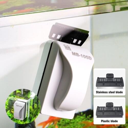 Floating Strong Magnetic Aquarium Glass Cleaner Brush Fish Tank Cleaning Fish Tank Aquarium Cleaner Brush Scraper for Aquarium