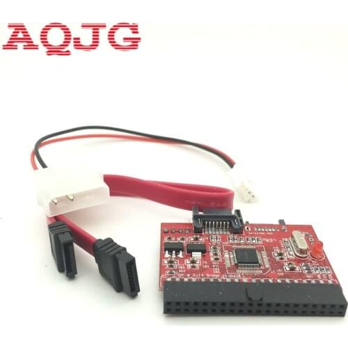 1 pcs IDE HDD to SATA Serial ATA Converter Adapter 2 in 1 SATA to IDE Converteror IDE to SATA ConverterHot AQJG Wholesale