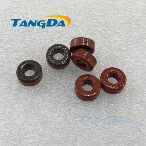 Tangda T30 Iron powder cores T30-2 OD*ID*HT 7.8*3.8*3.3 mm 4.3nH/N2 10uo Iron dust core Ferrite Toroid Core Coating Red gray A